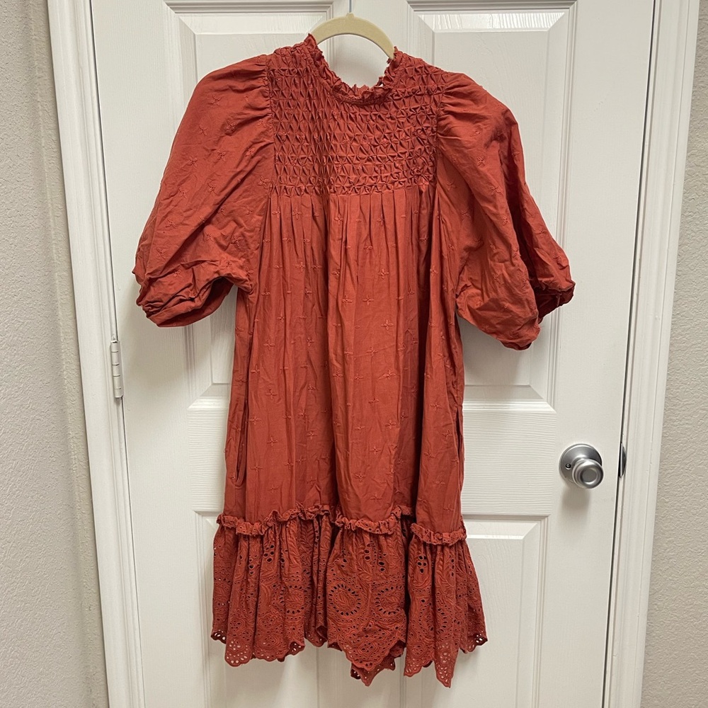 Love The Label Orange Boho Dress